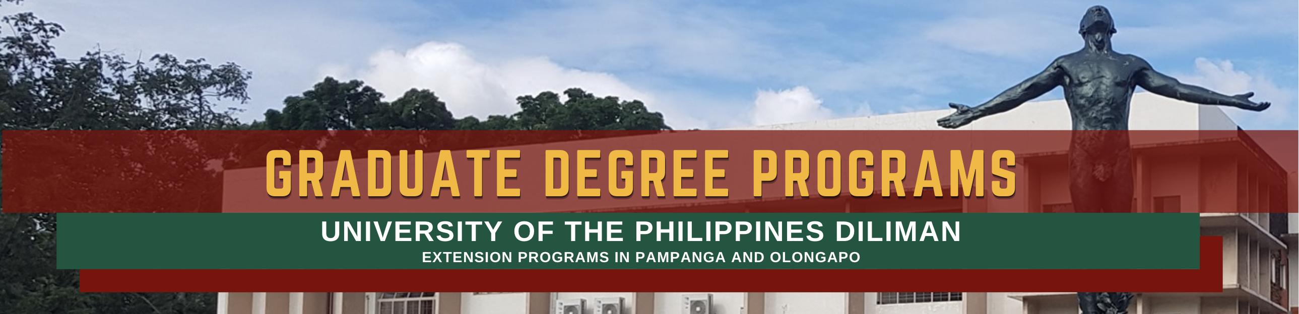 UP Diliman Extension Programs in Pampanga and Olongapo